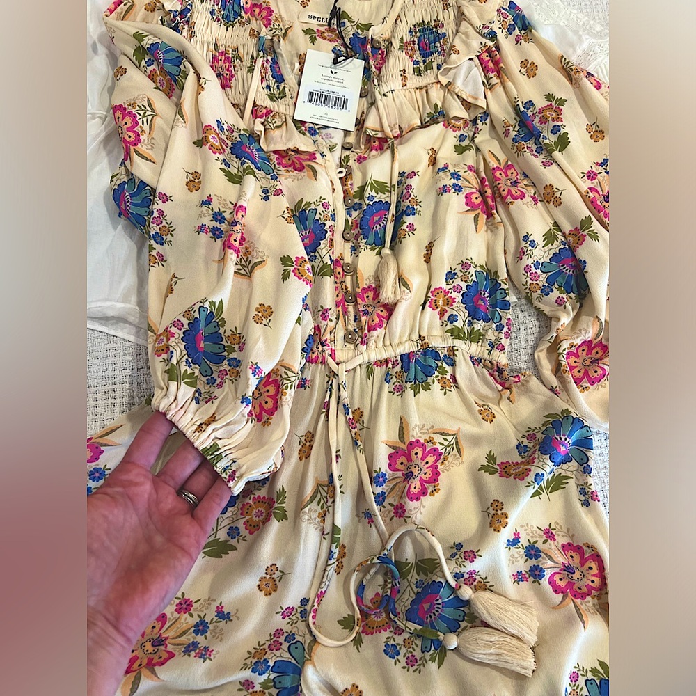 BNWT Spell solstice romper xs